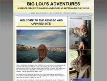 Tablet Screenshot of biglousadventures.com
